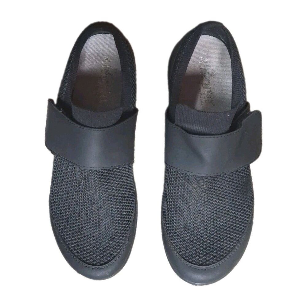 Alegria Dasher Black Comfort Walking Shoes Women's Size 7.5 8 EU 38 Nurse Comfy